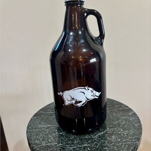 Arkansas Razorback Beer Growler